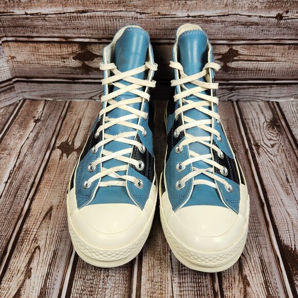 CONVERSE Chuck 70 Women's 9 High Top Love Graphic Celestial Teal Shoes 563471C - Picture 3 of 11